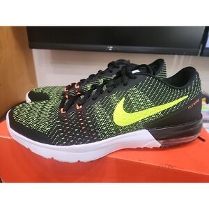 NEW! Nike Air Promo Sample - FLYWIRE- Size 10 Men's - Neon Yellow, Black & White